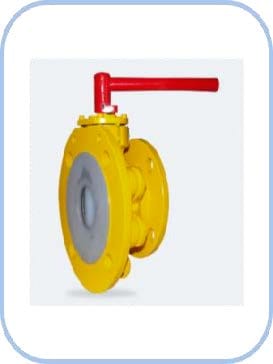 PFA Lined Flush Bottom Valve